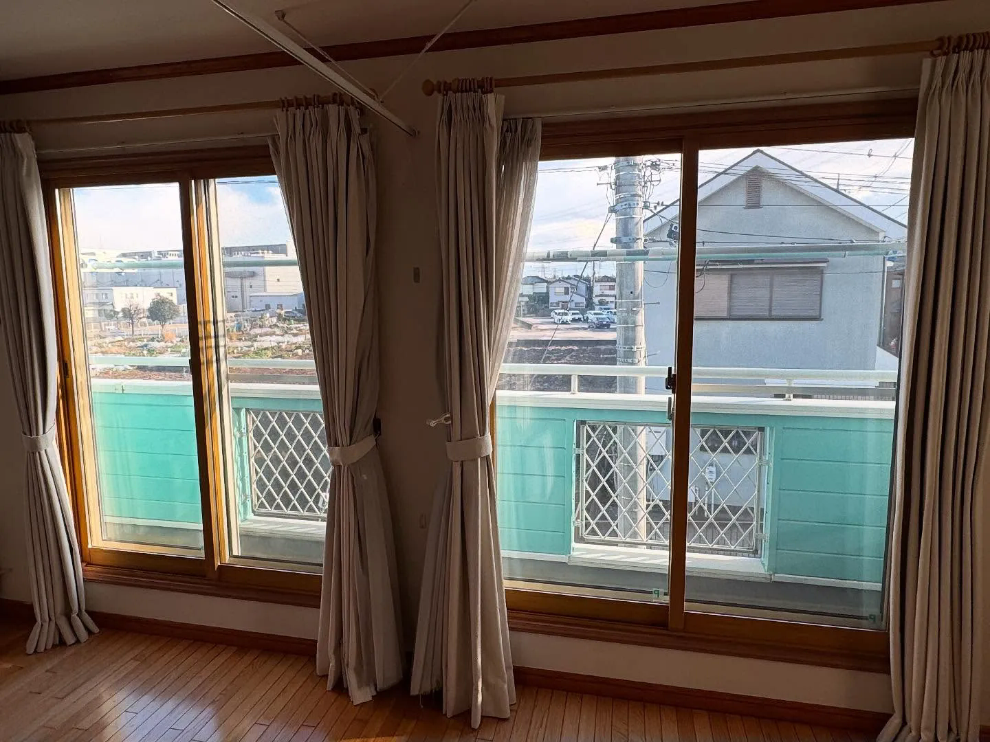 狭山市の一戸建てへCPマーク防犯フィルム 3M SH15CLAR-Aを施工