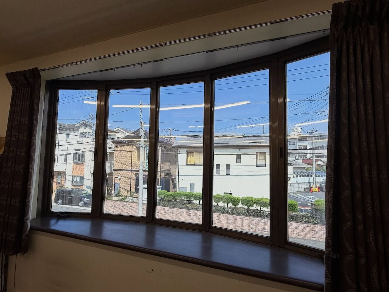 さいたま市の法人様へミラー目隠しフィルムを施工