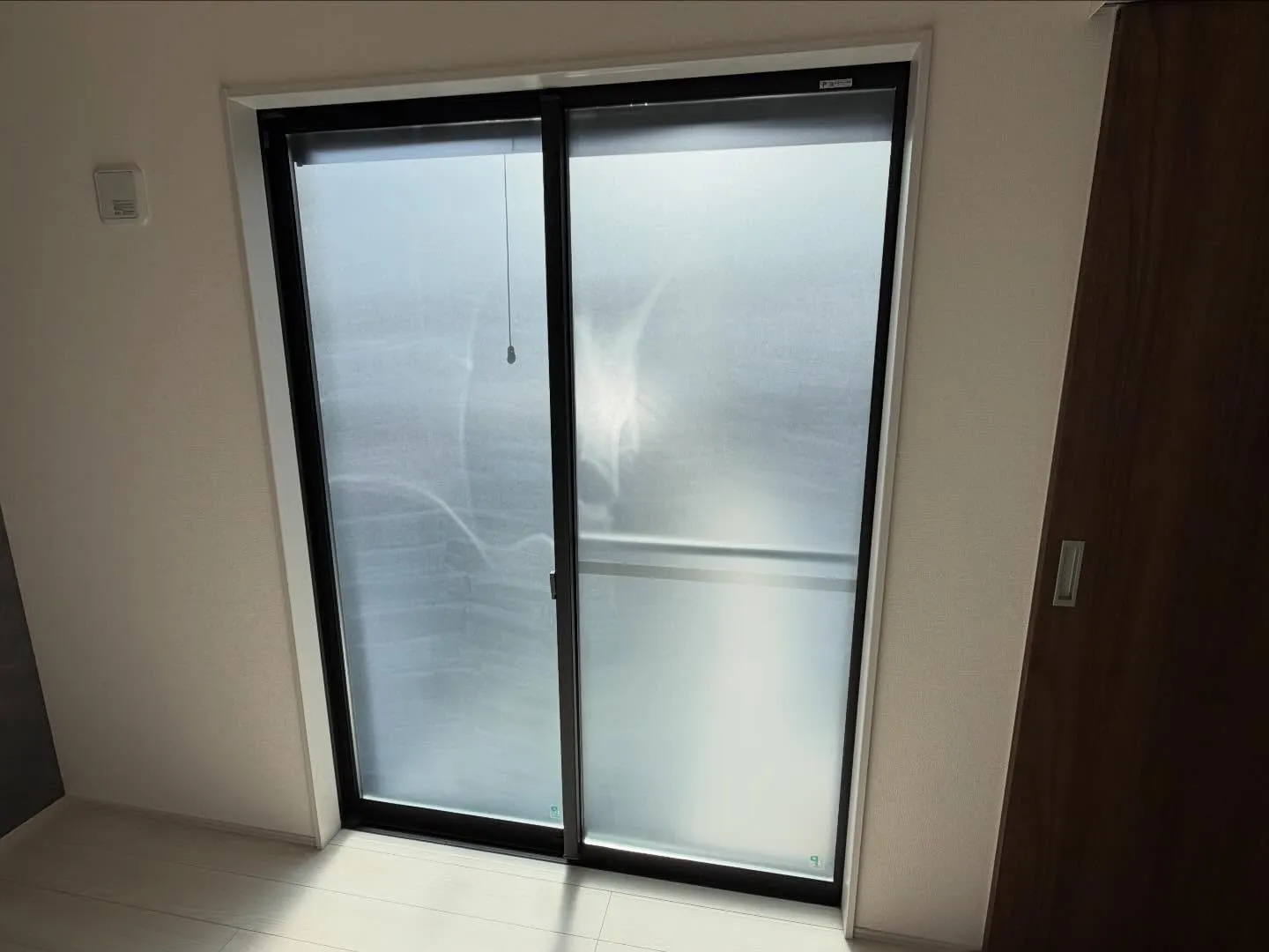 東村山市の新築一戸建てS様邸の寝室とダイニングへ透明タイプの...